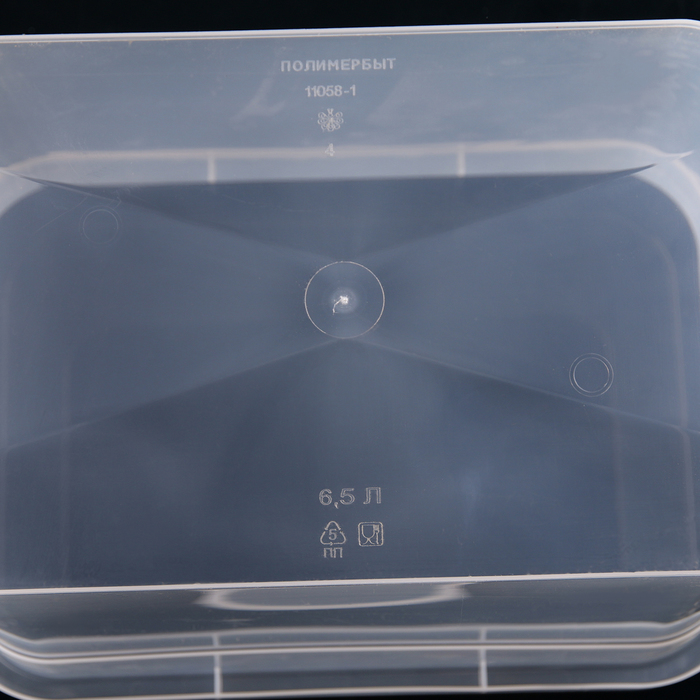 Контейнер для хранения 6,5 л, 31х20х18 см, цвет МИКС