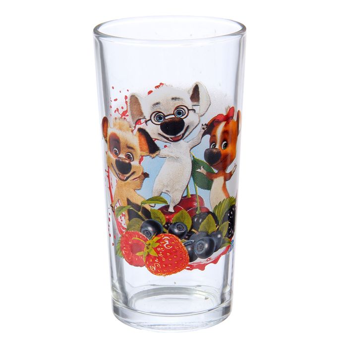 Стакан 230 мл "Озорная семейка. Встречаем лето. Ягодный микс"