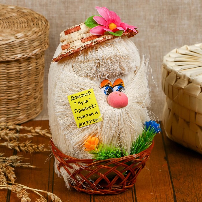 Сувенир «Домовой Везунчик», микс