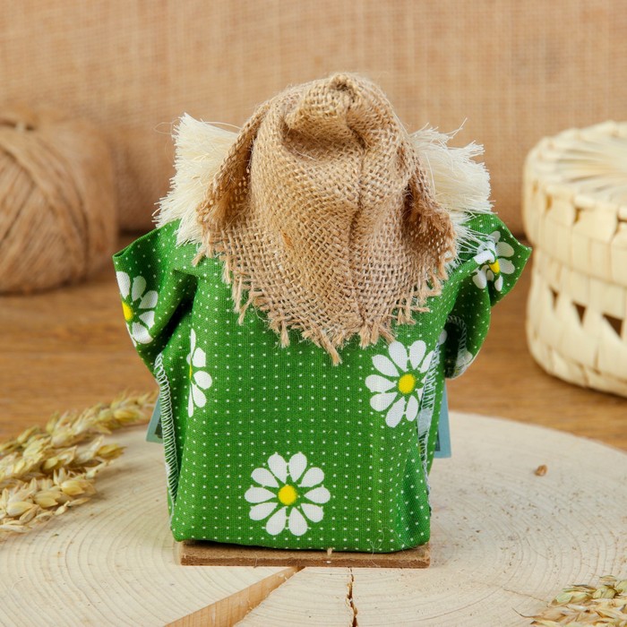 Оберег «Домовой к деньгам», 15 см, микс