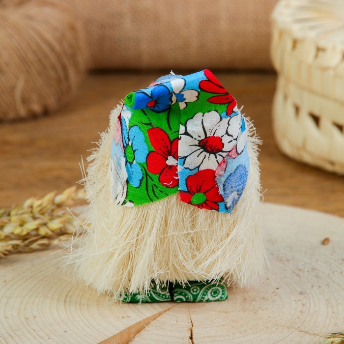 Оберег «Домовой с евро», микс