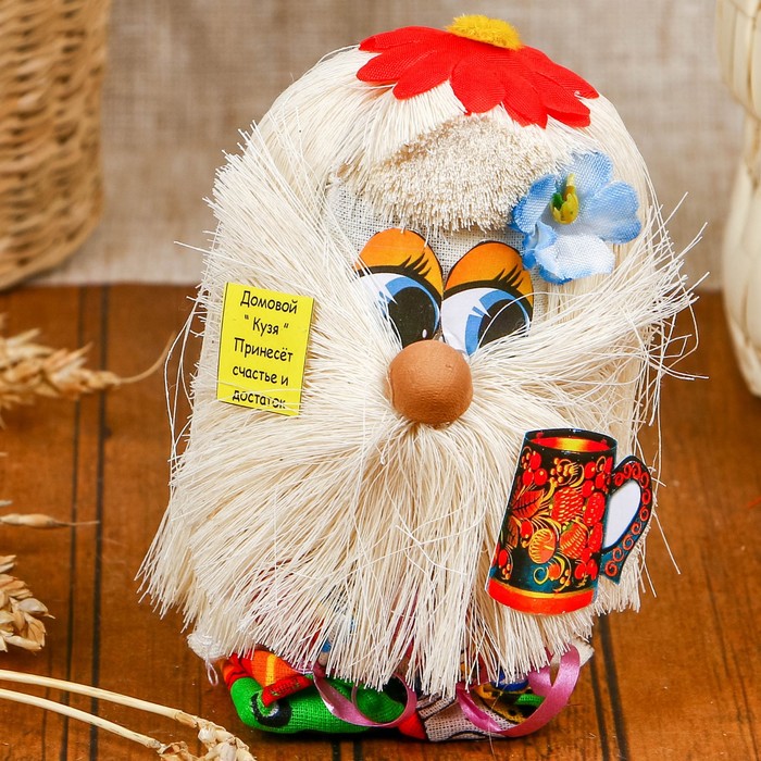 Сувенир "Домовой к деньгам" микс