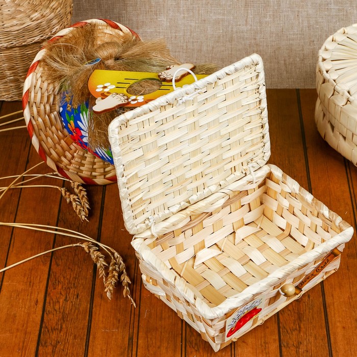 Оберег - шкатулка «Домовой Сберегайка», 32 см, микс