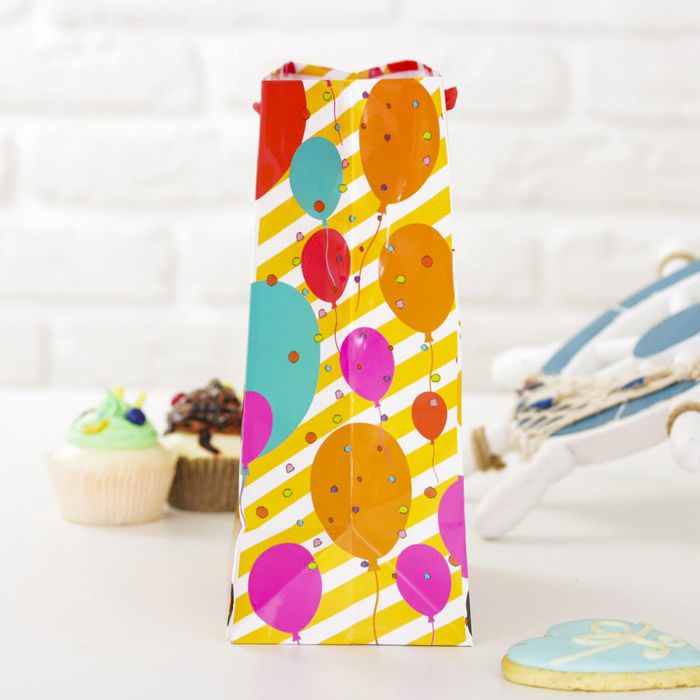 Пакет ламинированный вертикальный "Хорошего настроения!", Медвежонок Винни , 23 х 27 х 11.5 см