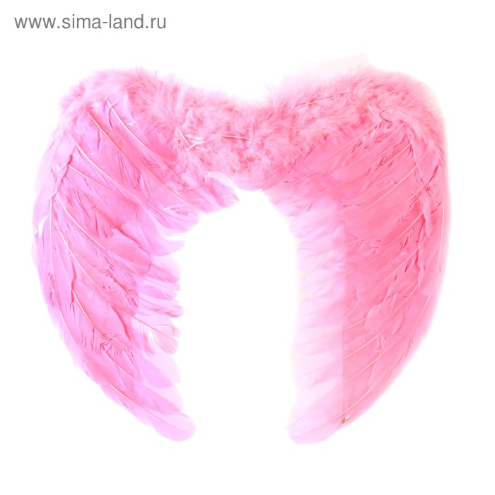 Крылья ангела, 55×40 см, розовые женская дизайнерская брошь крылья ангела с кристаллами
