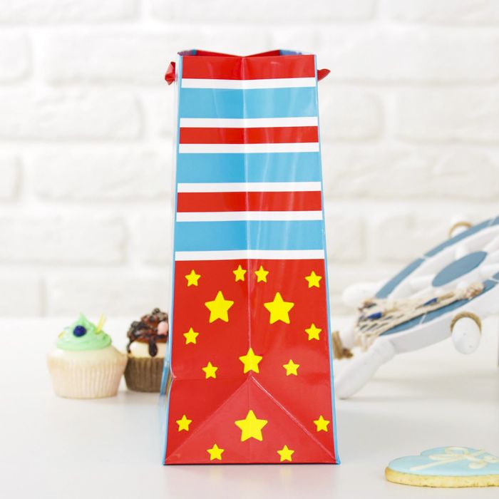 Щенячий патруль. Пакет подарочный "С Днем Рождения", 31 х 40 х 11 см