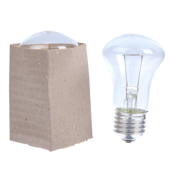 Лампа накаливания низковольтная, М50, 60 Вт, Е27, 12 В