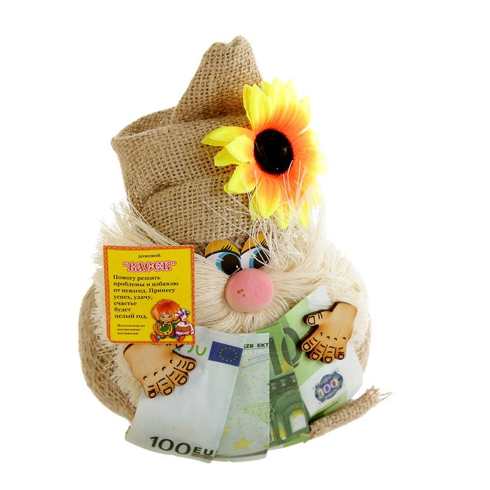 Сувенир «Домовой к деньгам», микс