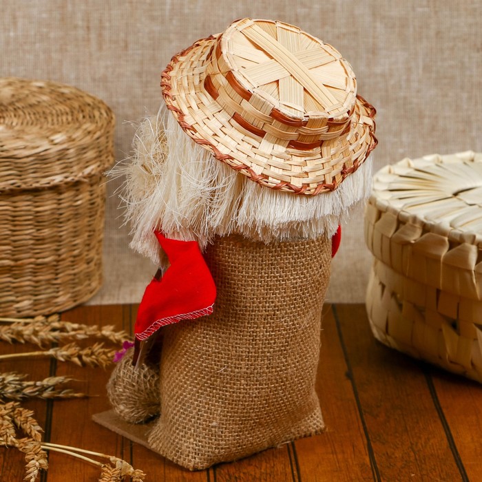 Сувенир «Домовой с деньгами в руках», микс