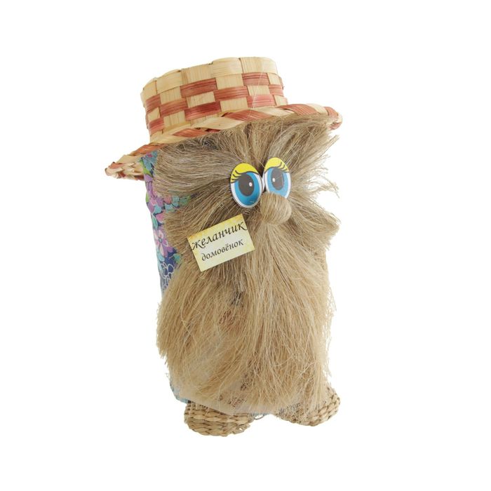 Сувенир "Домовой Желанчик с деньгами"  микс