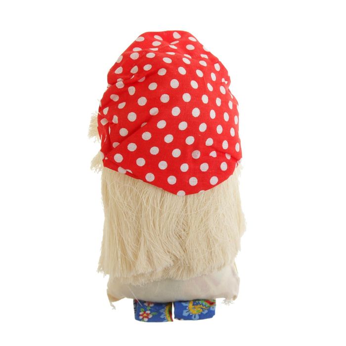 Оберег «Домовой Везунчик», с деньгами в шапочке, микс