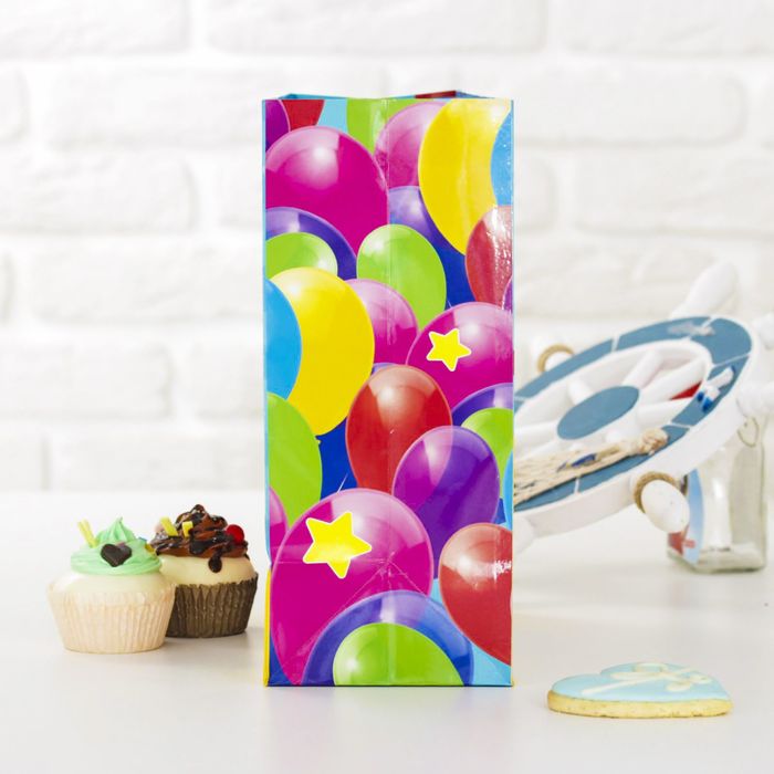 Щенячий патруль. Пакет подарочный "Счастливый День Рождения", 18 х23 х10 см