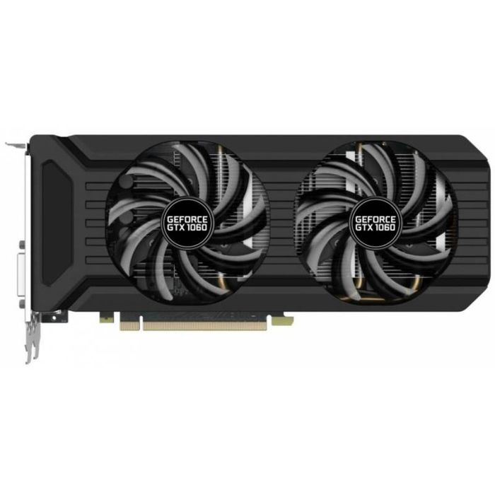 Видеокарта Palit PA-GTX1060 DUAL 3G nVidia GeForce GTX 1060, 3072Mb, 192bit, GDDR5