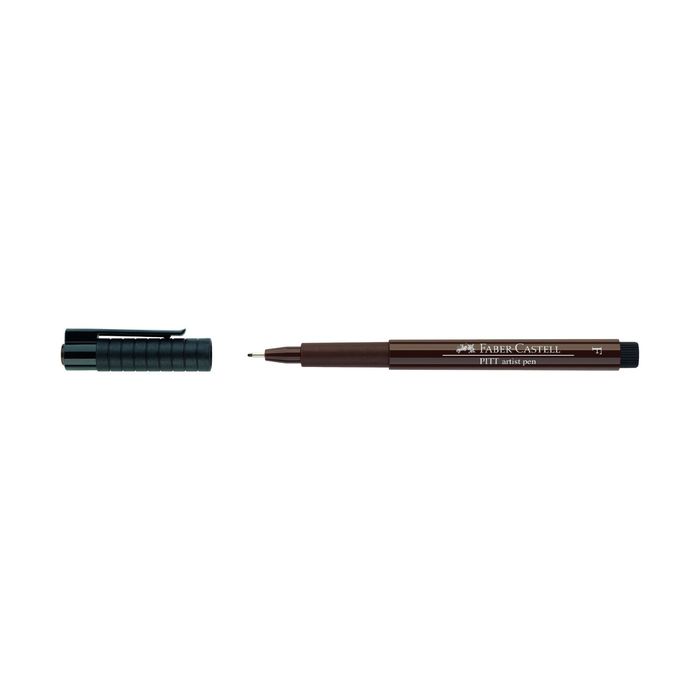 Ручка капиллярная для черчения Faber-Castell Artist Pen F сепия 167275