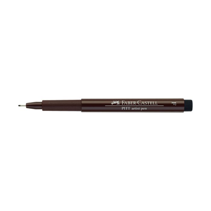 Ручка капиллярная для черчения Faber-Castell Artist Pen F сепия 167275