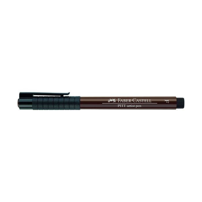 Ручка капиллярная для черчения Faber-Castell Artist Pen F сепия 167275