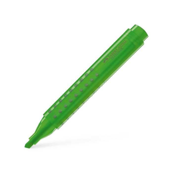 Маркер-текстовыделитель 5.0 Faber-Castell 1543, зелёный 154363