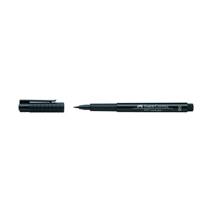 Ручка капиллярная для черчения Faber-Castell Artist Pen SB черный 167891