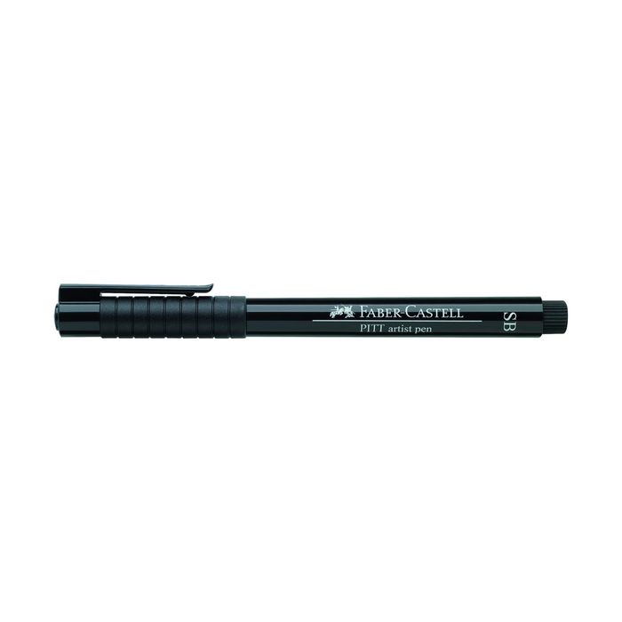 Ручка капиллярная для черчения Faber-Castell Artist Pen SB черный 167891