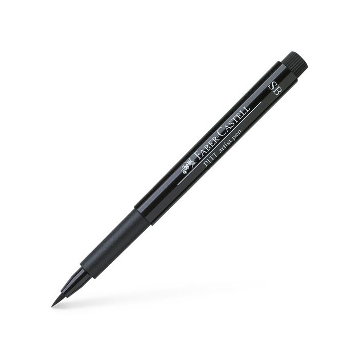 Ручка капиллярная для черчения Faber-Castell Artist Pen SB черный 167891