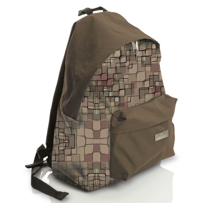 Рюкзак молодежный Faber-Castell 43*31*13 "Колледж" водоотталкивающее покрыт, коричн 190131