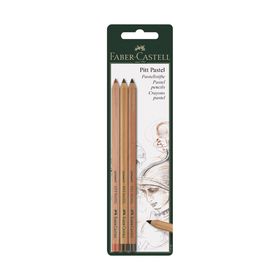 

Пастель сухая в карандаше набор Faber-Castell PITT® Pastel, 3 штуки, сангина/черный