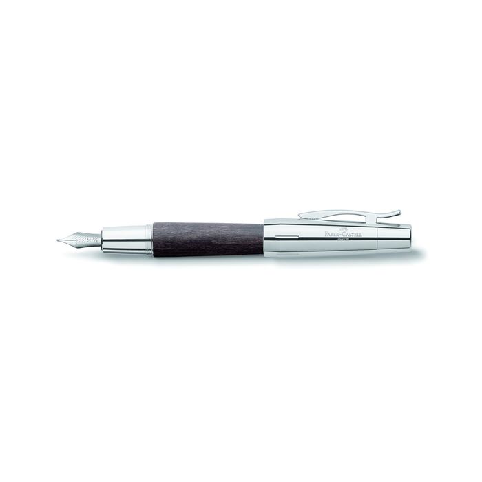Ручка перьевая подарочная Faber-Castell E-Motion Birnbaum, F, черн,груша, под/к 148221