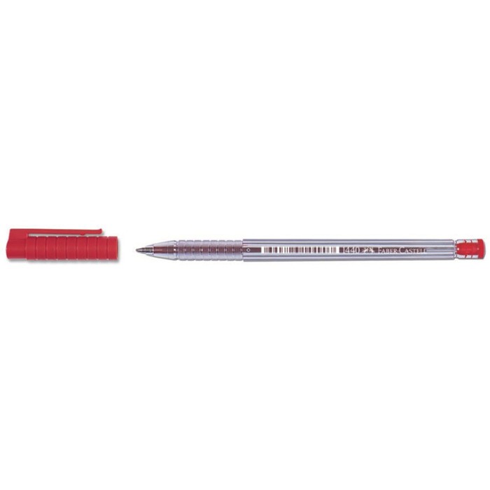 Ручка шариковая Faber-Castell 1440 0.5мм масл.осн, узел-игла, красные 3000м 144021