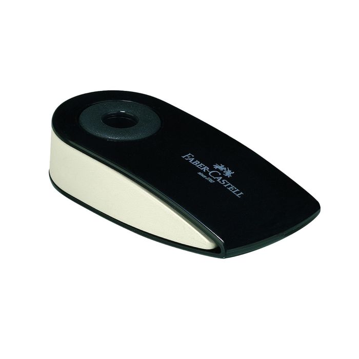 Ластик Faber-Castell синтетика SLEEVE в защитном футляре черный 182400