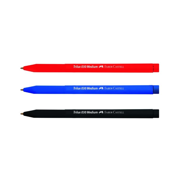 Ручка шариковая Faber-Castell Lux 034 0.35мм масл.осн, узел-игла, черные 3000м 340498