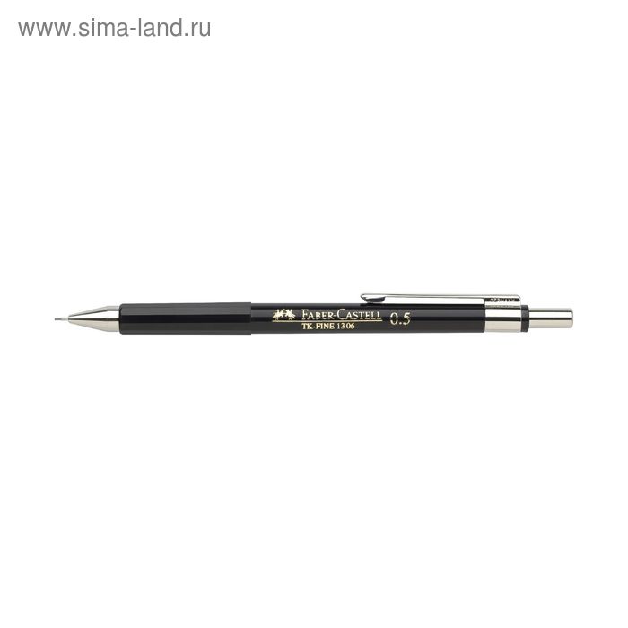 

Карандаш механический профессиональный 0,5 мм Faber-Castell TK®-FINE с ластиком чёрный