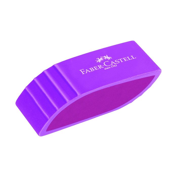 Ластик Faber-Castell синтетика для графитных карандашей, фигурный, яркие цвета 183057