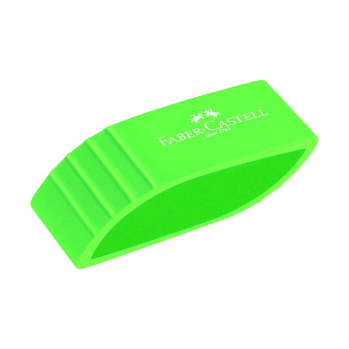 Ластик Faber-Castell синтетика для графитных карандашей, фигурный, яркие цвета 183057