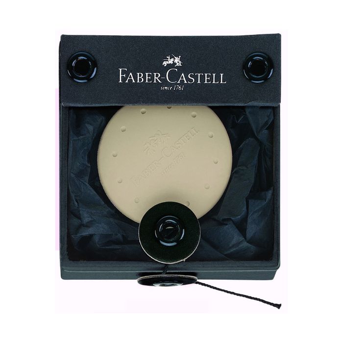Ластик Faber-Castell каучук UFO для графитных карандашей, круглый 188306