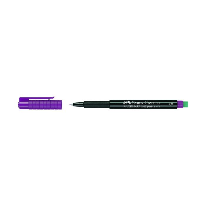 Mаркер для CD 0.4 мм Faber-Castell Multimark перманентный фиолетовый