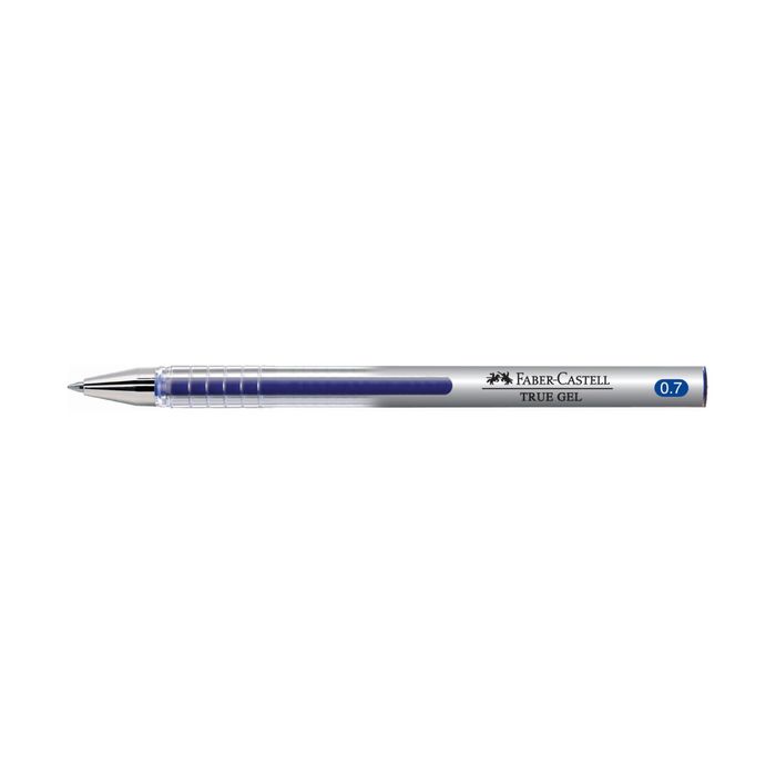 Ручка-роллер Faber-Castell True Gel 0.7мм водо- и светостойкие чернила синий 243851