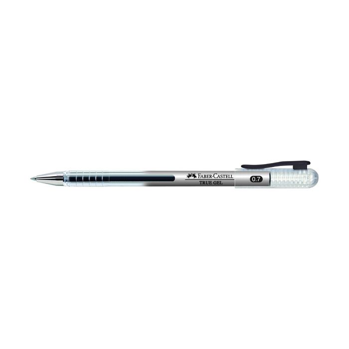 Ручка-роллер Faber-Castell True Gel 0.7мм водо- и светостойкие чернила черный 243899
