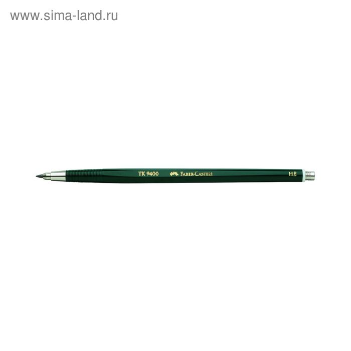 

Карандаш цанговый 2.0 мм Faber-Castell TK® 9400 HB зелёный
