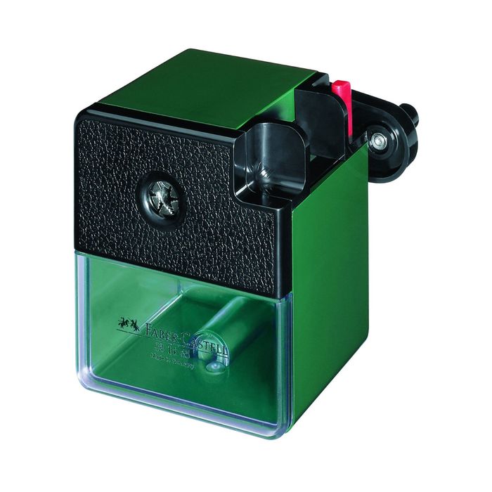 Точилка механическая Faber-Castell CASTELL 2 вида настройки, пласт/корп 181463