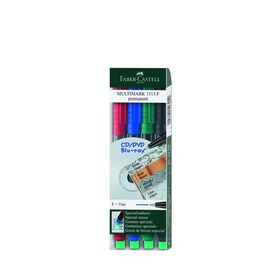 

Набор маркеров для CD Faber-Castell Multimark 4 цвета 0.6 мм, перманентный
