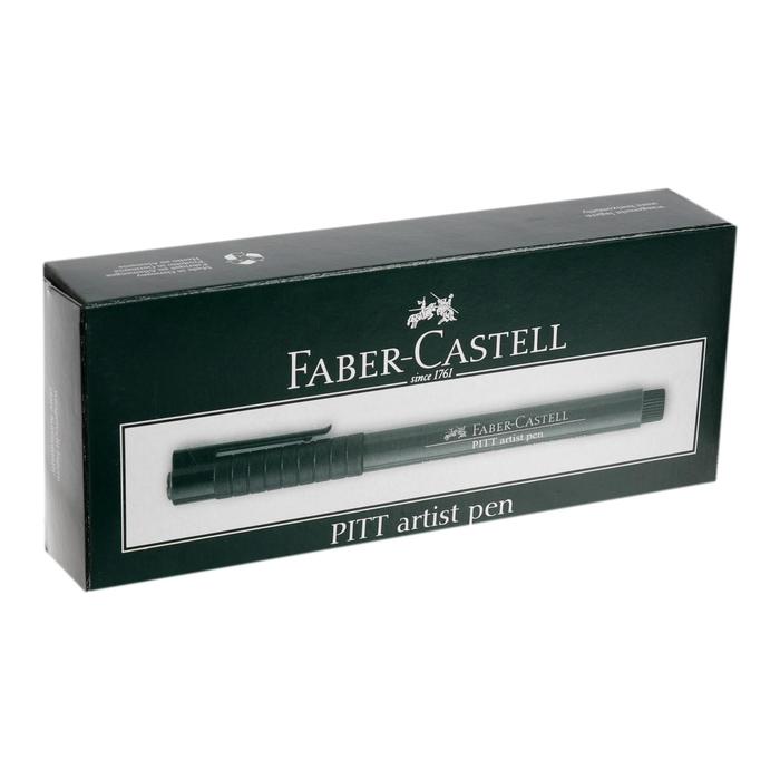 Ручка капиллярная Faber-Castell PITT Artist Pen Metallic серебряный 167351