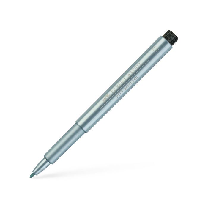 Ручка капиллярная Faber-Castell PITT Artist Pen Metallic синий 167392