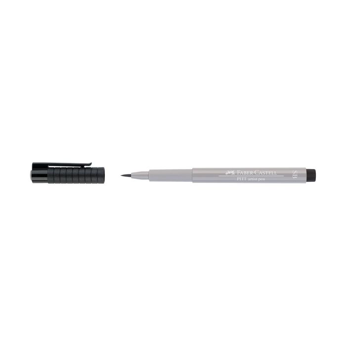 Ручка-кисть капиллярная Faber-Castell PITT Artist Pen Soft Brush серый 272 167872