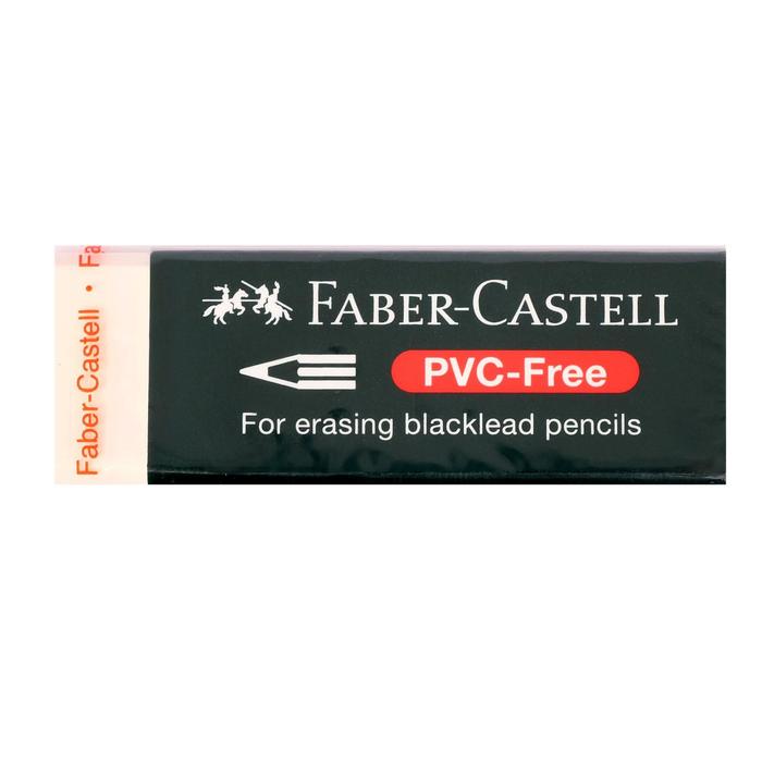 Ластик Faber-Castell синтетика 7081N 63*22*12 белый 188121