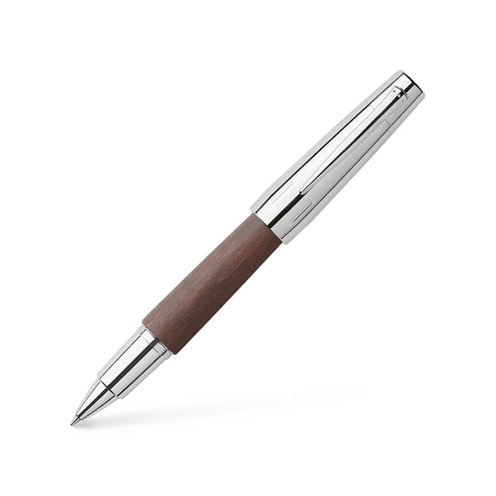 Ручка подарочная роллер Faber-Castell E-Motion Birnbaum т-корич груша, черный,под/к 148215