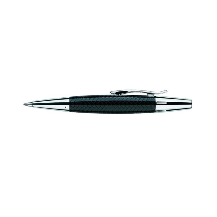Ручка подарочная Faber-Castell E-Motion Edelharz Parkett, B, черн.смола,черн,под/к 148351