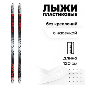 Лыжи пластиковые БРЕНД ЦСТ step, 120 см