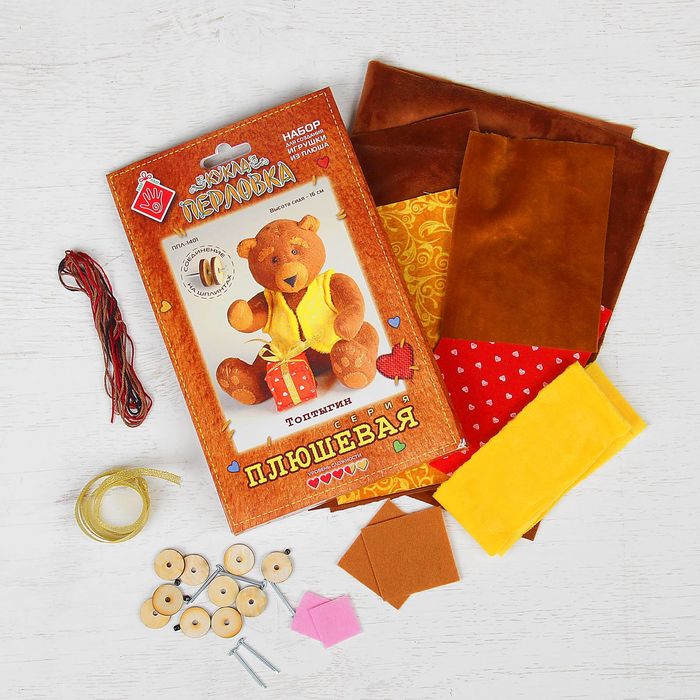 Набор для шитья игрушки "Мишка Топтыгин" ППЛ-1401