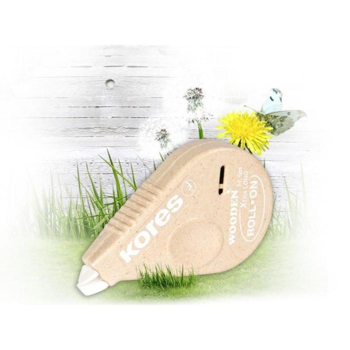 Корректирующая лента 4.2мм*14.5м KORES Wooden XtraLONG-eco '85846