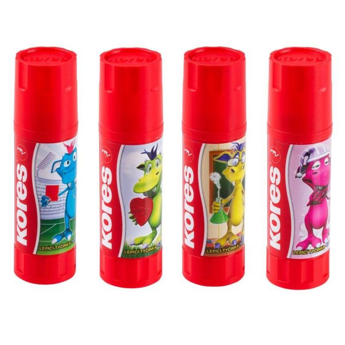 Клей-карандаш PVP 15г KORES GluKIDS '13502